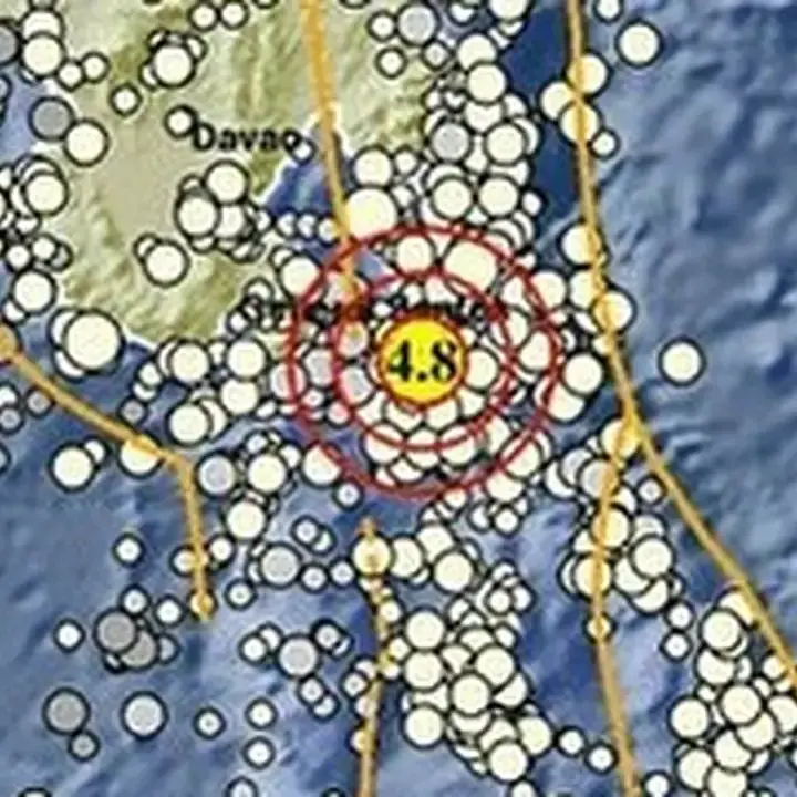 Gempa Magnitudo 4.8 Guncang Barat Laut Melonguane, Sulawesi Utara, Kedalaman 10 Kilometer