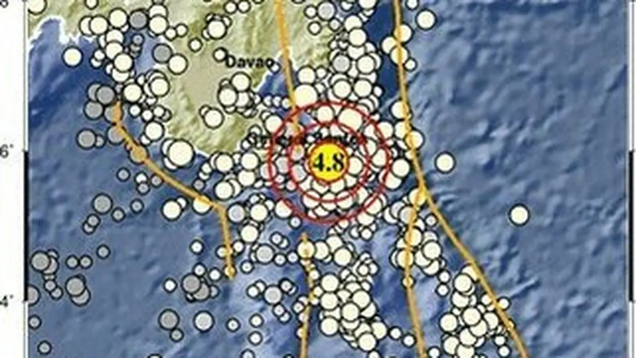 Gempa Magnitudo 4.8 Guncang Barat Laut Melonguane, Sulawesi Utara