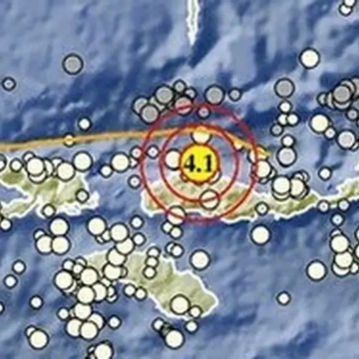 Gempa Magnitudo 4,1 Guncang Wilayah 52 Km Timur Laut Ruteng, Manggarai NTT