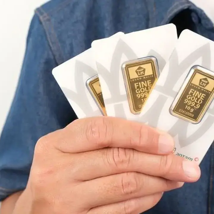 Harga Emas Antam Ambles Rp 18.000 Hari Ini, Cek Rinciannya