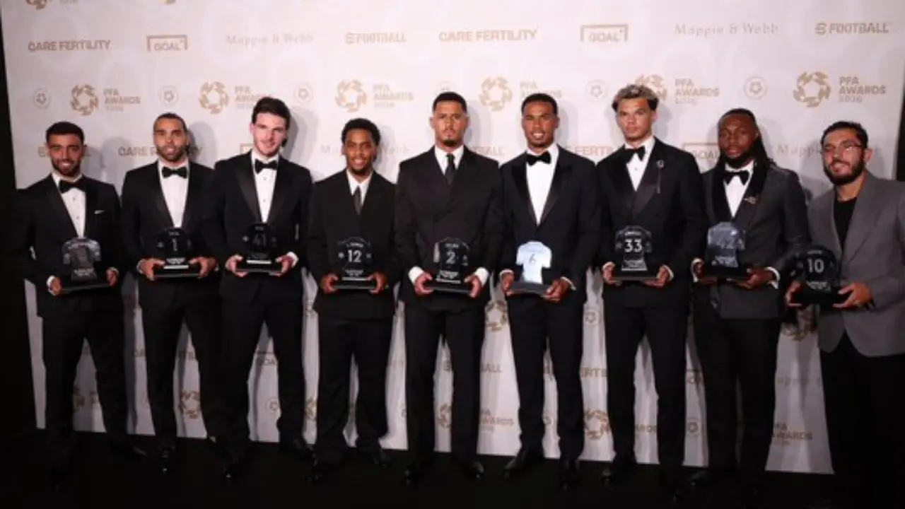 Daftar Peraih PFA Premier League Team of the Year 2025/2026