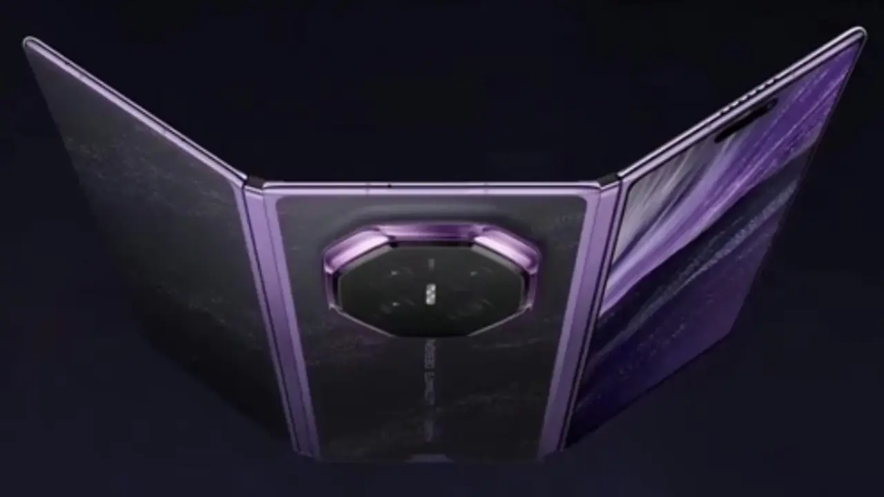 Huawei Mate XT 2 Muncul dengan Desain Lipat U dan Pilihan Warna Ungu