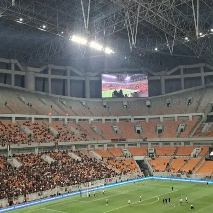 Tribun JIS Terpantau Sepi di Launching Pemain dan Jersey Persija