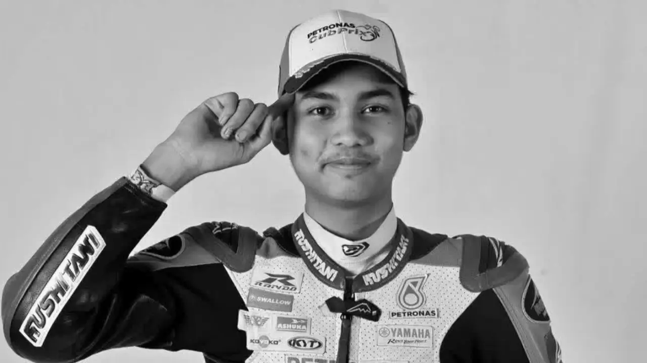 Farres Putra Mohd Fadhill, pembalap muda Malaysia yang meninggal dunia di sirkuit