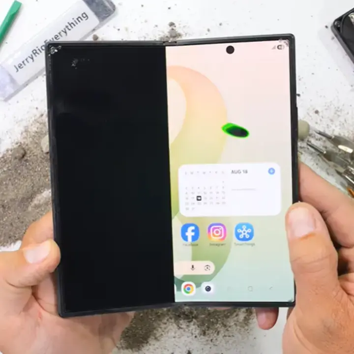 Samsung Galaxy Z Fold 8 Ultra Gagal Uji Ketahanan, Layar Rusak Total