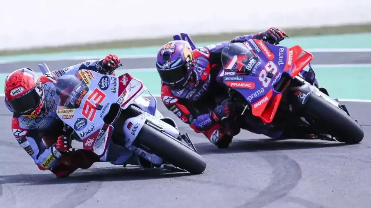 Marc Marquez dsn Jorge Martin