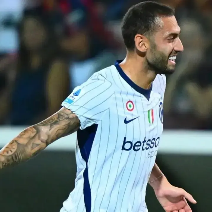 Hasil Inter vs Cagliari: Gol Cepat Calhanoglu Bawa Nerazzurri Raih Kemenangan Kedua