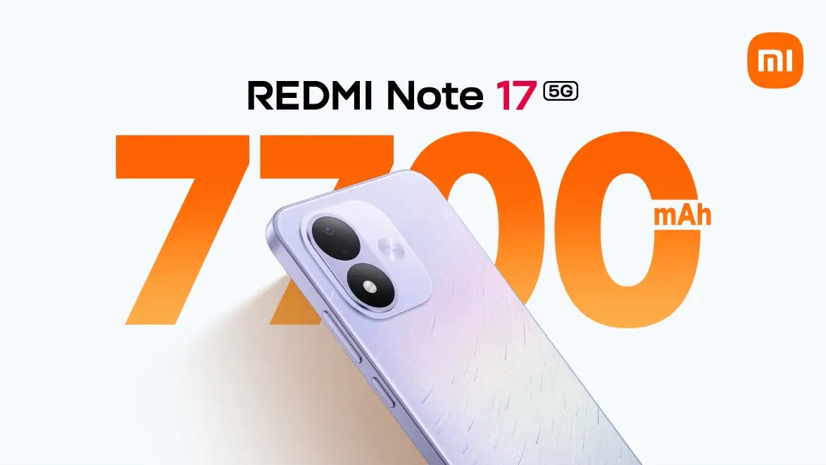 Kapasitas Baterai Redmi Note 17