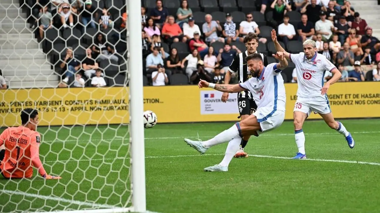 Lille Raih Tiga Poin Perdana di Ligue 1 Usai Taklukkan Angers 2-0