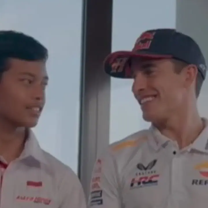Marc Marquez Beri Komentar Semangat untuk Veda Ega Pratama di Sirkuit Aragon