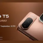 Vivo T5 5G Meluncur 2 September di India, Bawa Baterai 7.050 mAh dan Chipset Dimensity 7500 Turbo