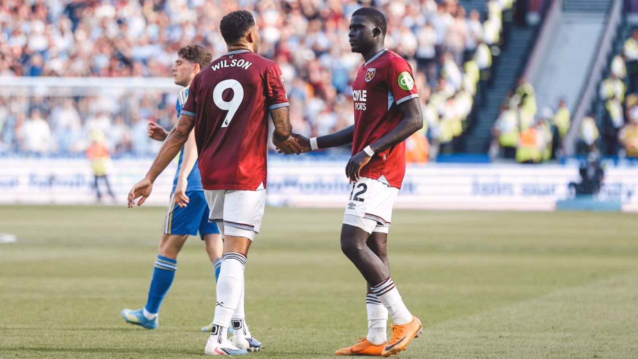 Callum Wilson X El Hadji Malick Diouf ketika satu Tim di West Ham United sebelum gabung Brentford