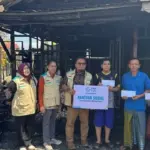 YBM PLN Salurkan Bantuan Korban Kebakaran di Antasan Senor Martapura