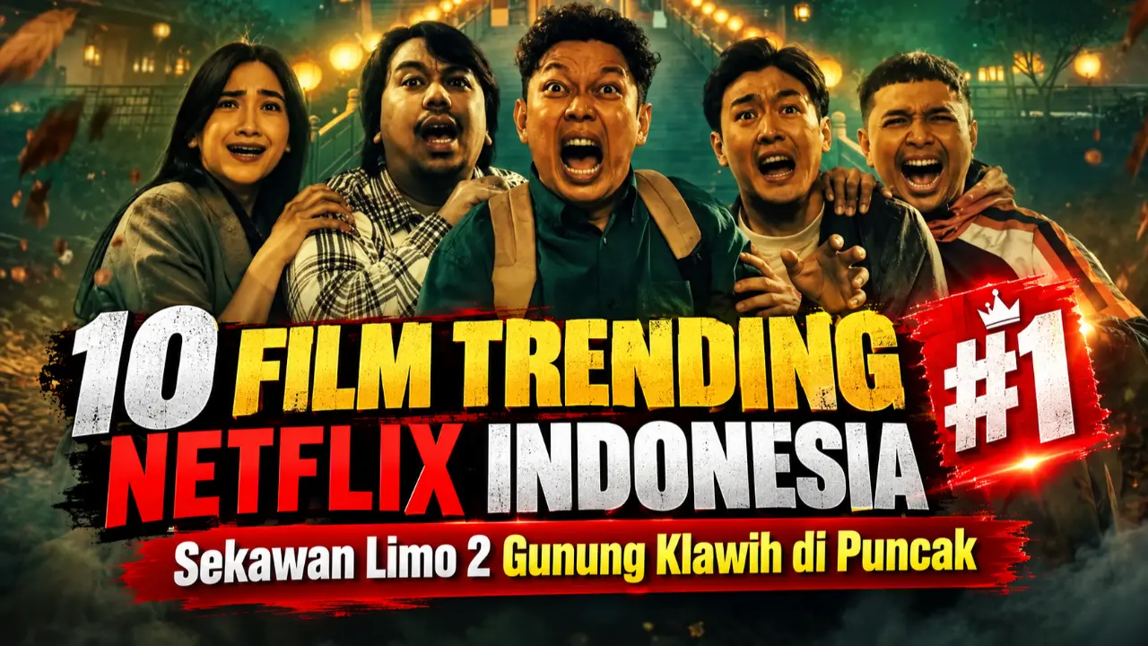 10 Film Tranding di Netflix Indonesia