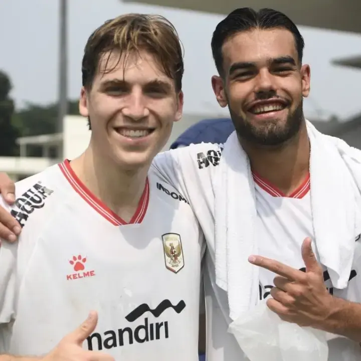 2 Calon Debutan Timnas Indonesia di FIFA ASEAN Cup 2026, Luke Vickery dan Dion Markx Siap Tampil
