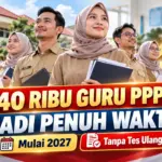 Nasib Guru PPPK Paruh Waktu Mulai 2027, Ada Skema Naik Status hingga Tunjangan