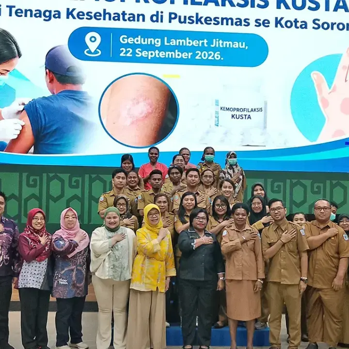 Kadis Kesehatan Kota Sorong Dorong Temuan Dini Kusta untuk Cegah Kecacatan dan Penularan