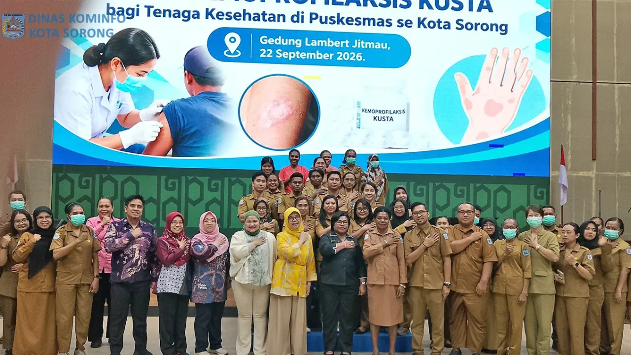 Kadis Kesehatan Kota Sorong Dorong Temuan Dini Kusta untuk Cegah Kecacatan dan Penularan
