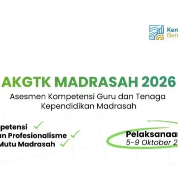 AKGTK Madrasah 2026 Digelar 5-9 Oktober, Simak Syarat Peserta hingga Cara Instal Aplikasi SEB