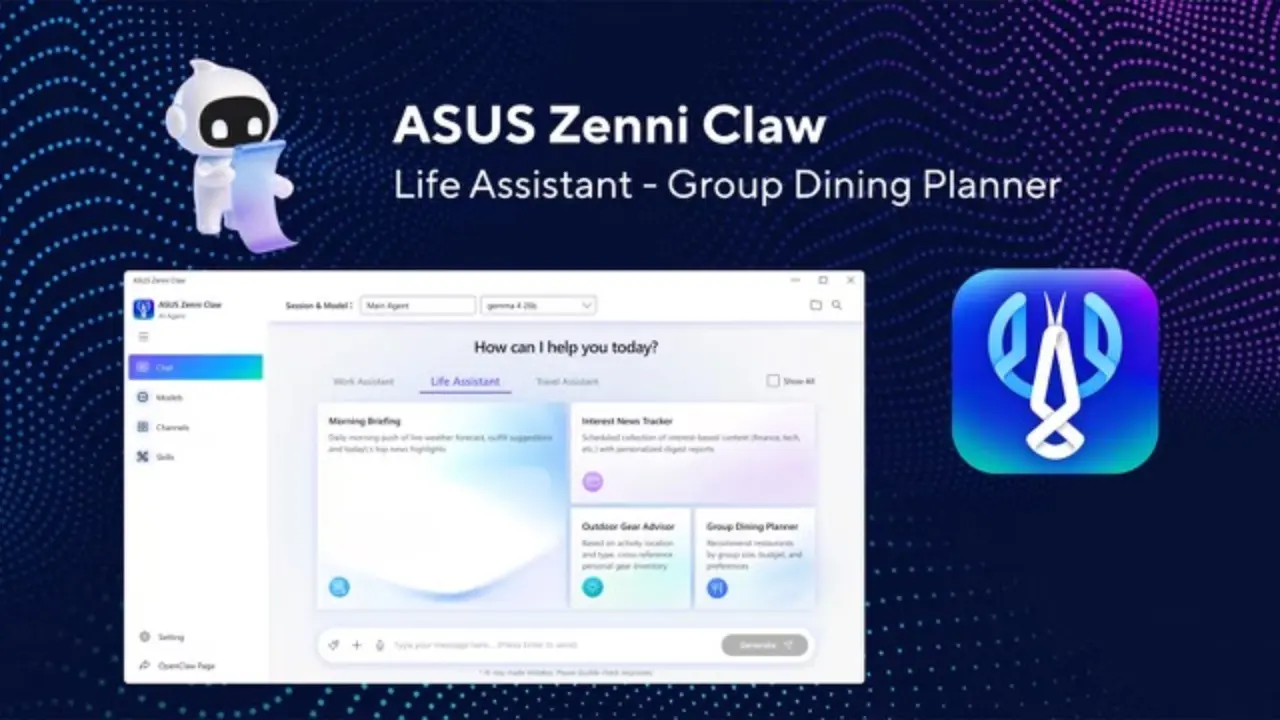 Asus Kembangkan Zenni Claw Ai Hub Untuk Jalankan Chatgpt Gemini Dan Ai Lokal Langsung Di Komputer