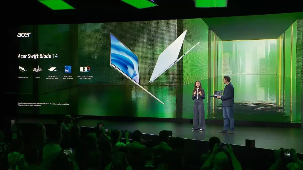 Acer Swift Blade 14 Resmi Diperkenalkan Di Ifa 2026 Bobot 799 Gram Dengan Layar Oled 3k Dan Performa Tangguh