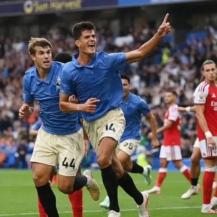 Arsenal Tumbang 0-3 dari Brighton, Manchester City Geser The Gunners dari Puncak Klasemen Liga Inggris