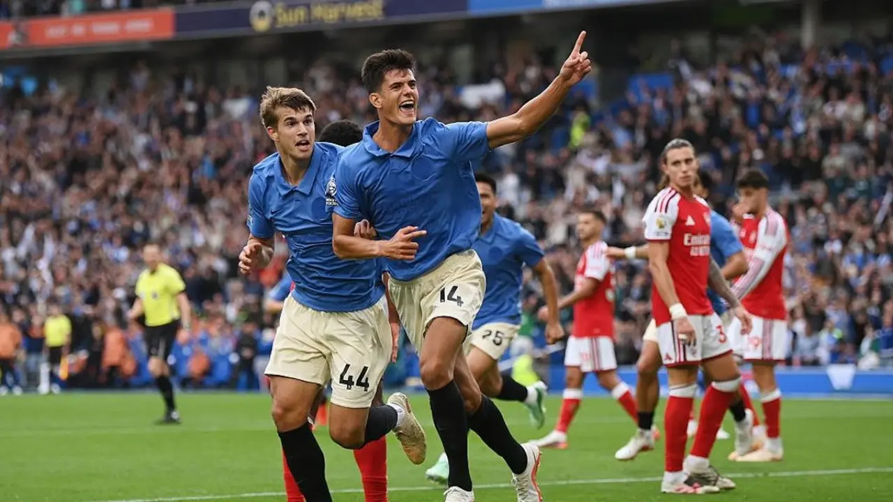 Arsenal Tumbang 0 3 Dari Brighton Manchester City Geser The Gunners Dari Puncak Klasemen Liga Inggris
