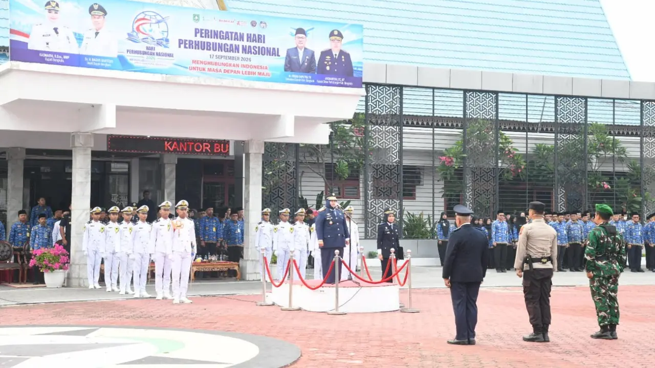 Bupati Kasmarni Pimpin Harhubnas 2026 Di Bengkalis Keselamatan Transportasi Jadi Perhatian Utama