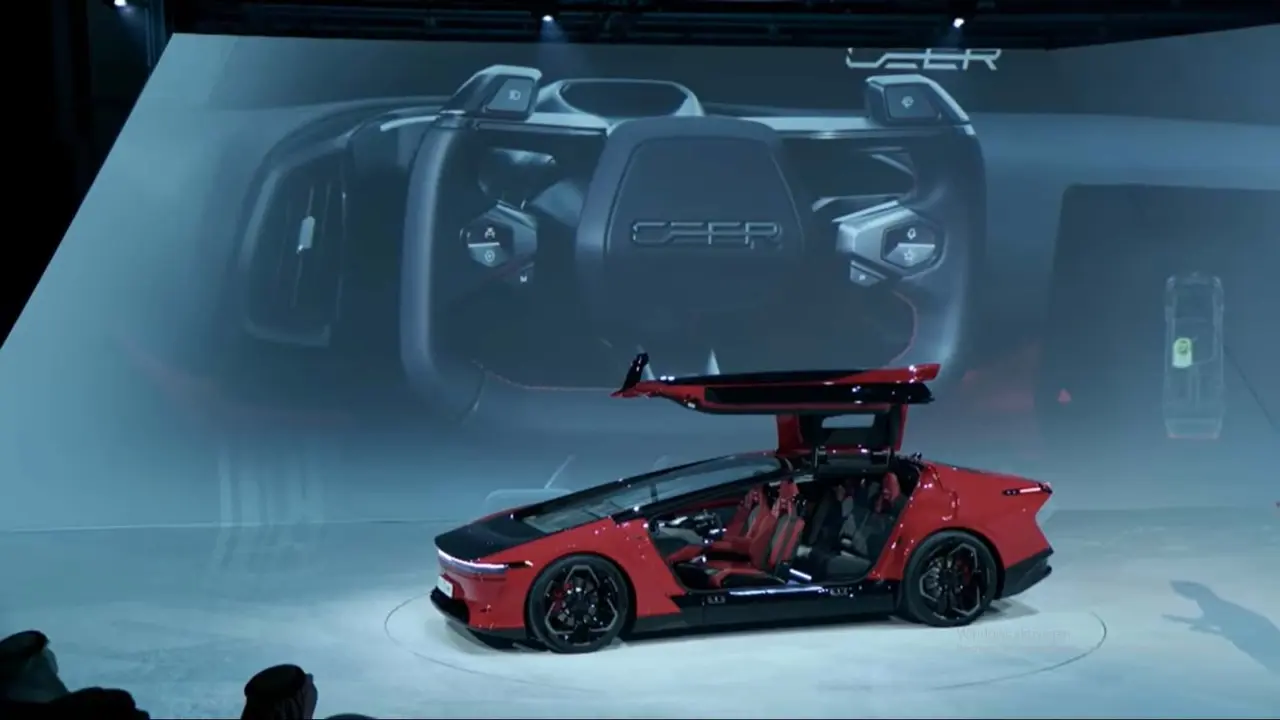 Ceer Exobot Resmi Diperkenalkan Suv Dan Sedan Listrik Pertama Arab Saudi Bawa Tenaga 850 Hp