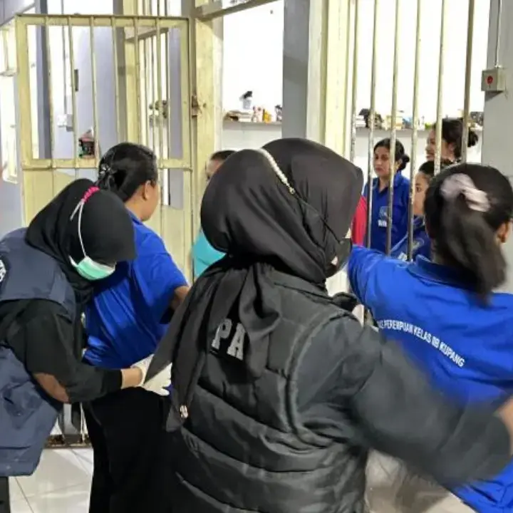 Ditjenpas NTT Gelar Razia Serentak di Lapas dan Rutan, 50 Orang Jalani Tes Urine