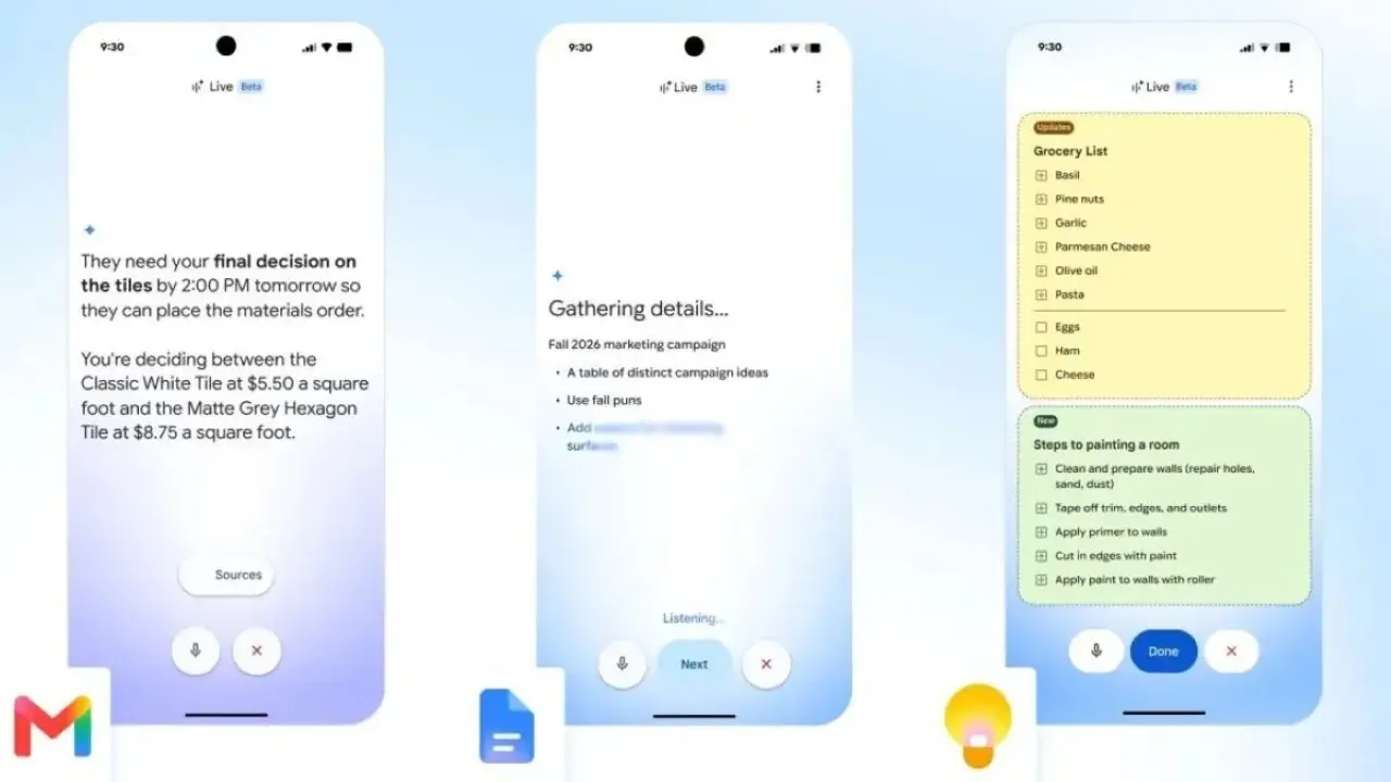 Google Perluas Asisten Ai Ke Docs Gmail Dan Keep Kini Bisa Dipakai Lewat Perintah Suara