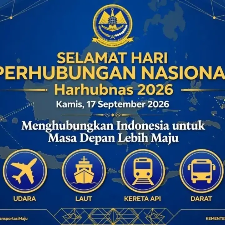 Harhubnas 2026: Simak Tema Menghubungkan Indonesia, Sejarah, Tujuan, dan Makna Logo Kemenhub