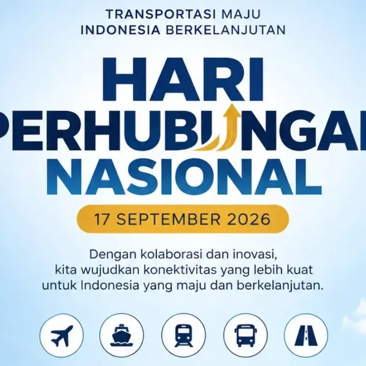 Harhubnas ke-55 2026, Terhubung dan Melayani Jadi Semangat Insan Perhubungan untuk Negeri