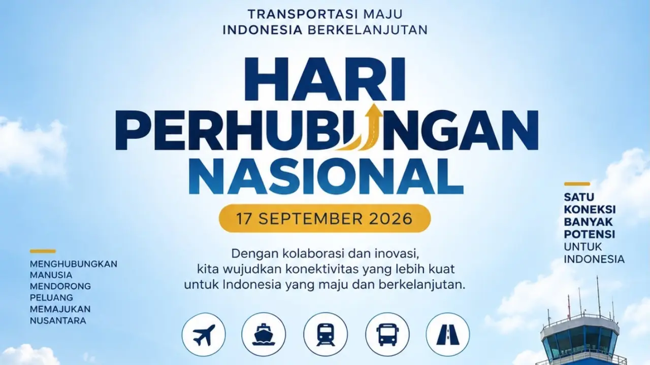 Harhubnas Ke 55 2026 Terhubung Dan Melayani Jadi Semangat Insan Perhubungan Untuk Negeri