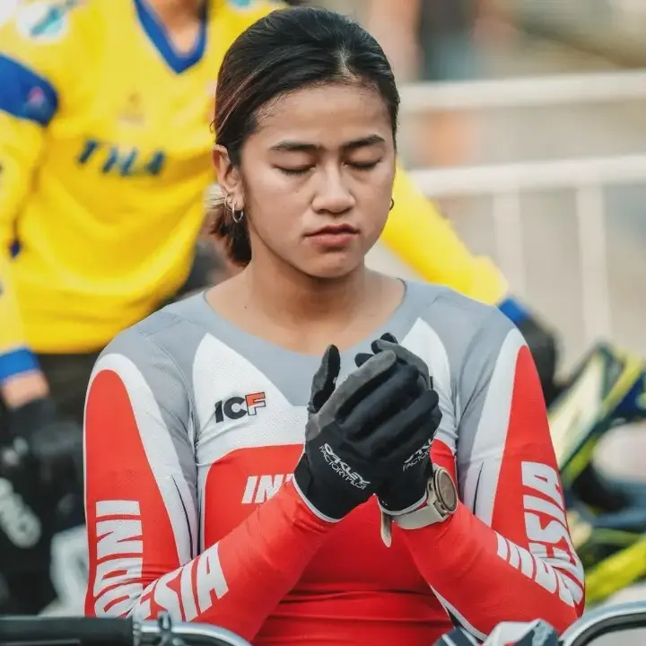 Jasmine Azzahra Setyobudi Raih Medali Perunggu Asian Games 2026 dari Nomor Cycling BMX Racing Putri