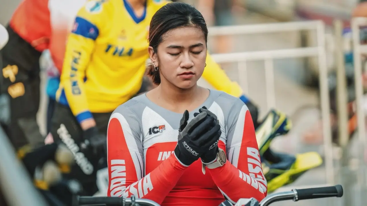 Jasmine Azzahra Setyobudi Raih Medali Perunggu Asian Games 2026 Dari Nomor Cycling Bmx Racing Putri
