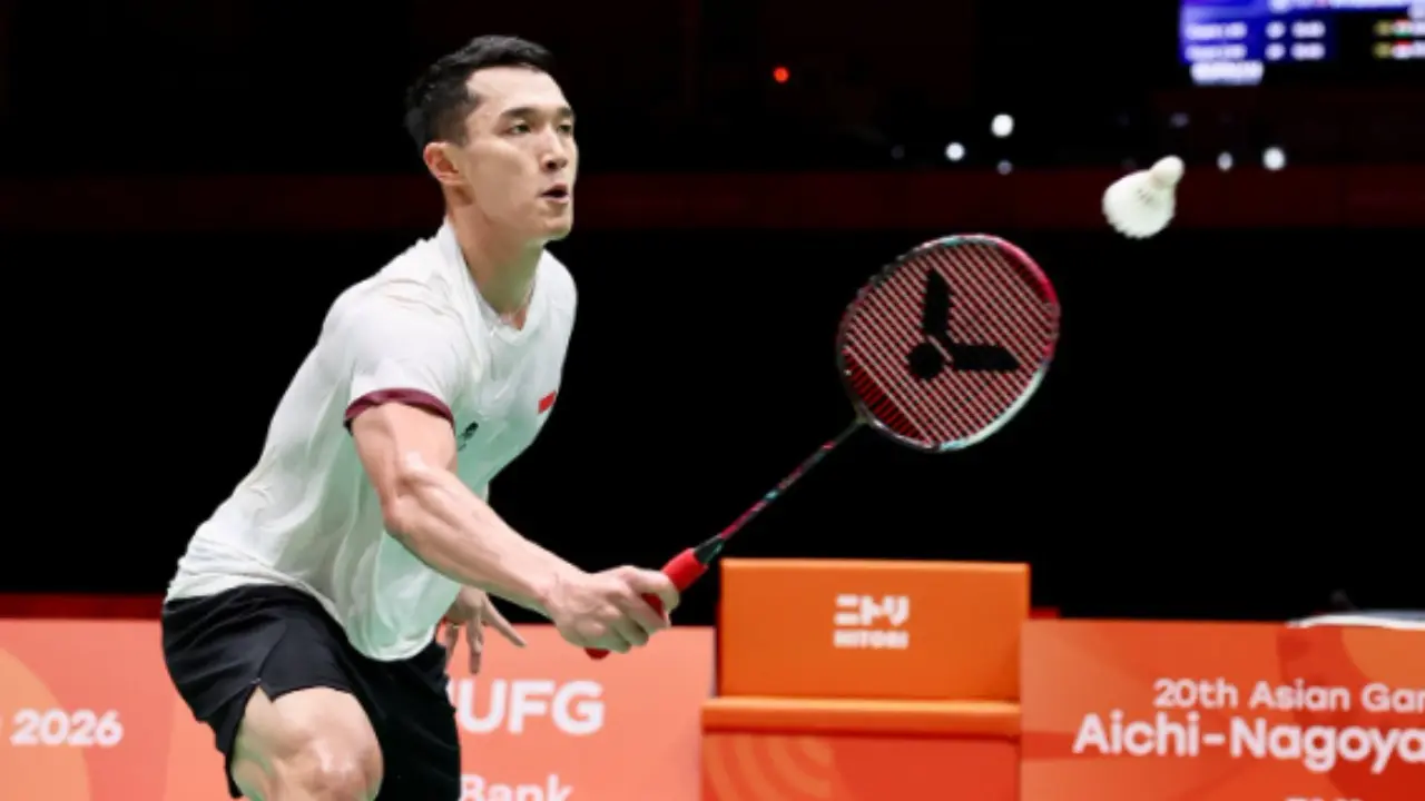 Jonatan Christie Kalah Dari Kunlavut Thailand Ungguli Indonesia 1 0 Di Semifinal Asian Games 2026