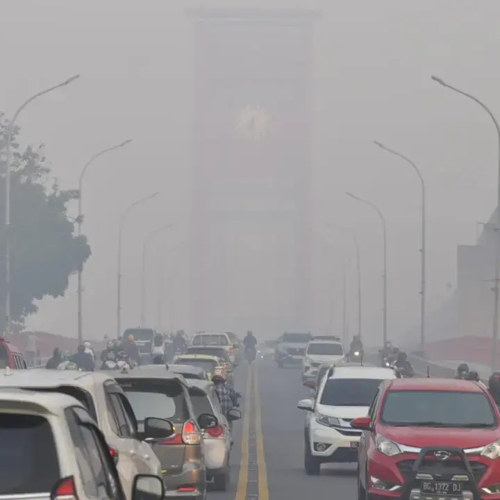 Kualitas Udara Palembang Memburuk, AQI 425 Masuk Kategori Berbahaya Akibat Tingginya PM2.5