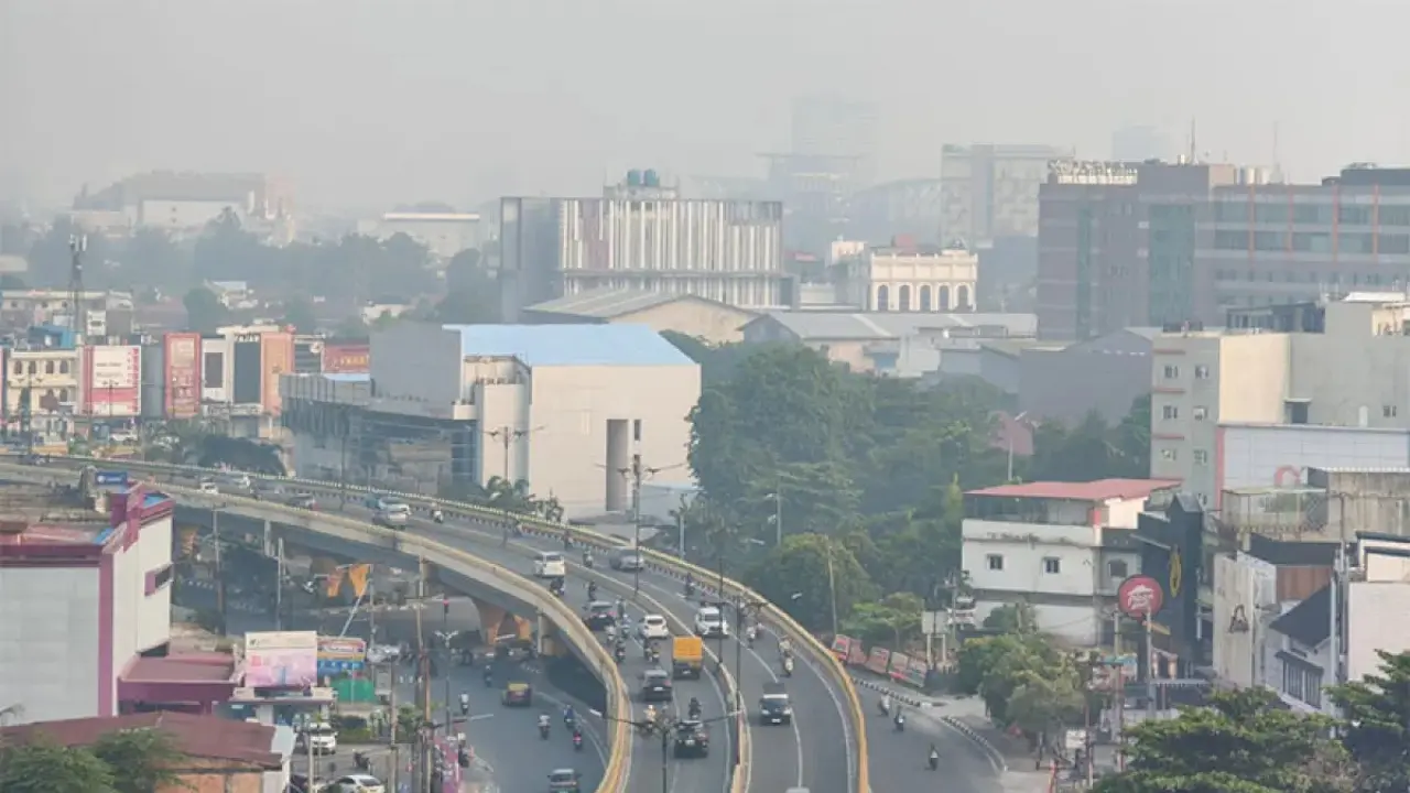 Kualitas Udara Pekanbaru Selasa 15 September Sangat Tidak Sehat Pm2 5 Tembus 143 4 G M
