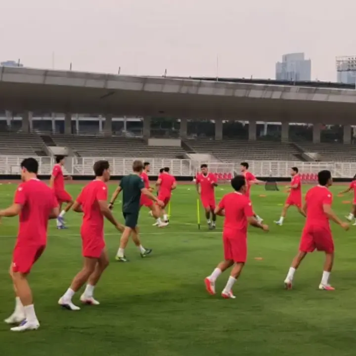 Latihan Perdana Timnas Indonesia Jelang FIFA ASEAN Cup 2026, 21 Pemain Hadir, Ada Nama Rizky Eka