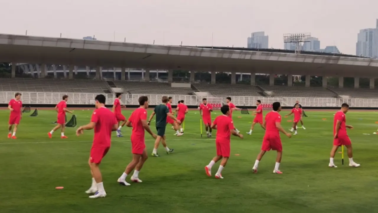 Latihan Perdana Timnas Indonesia Jelang Fifa Asean Cup 2026 21 Pemain Hadir Ada Nama Rizky Eka