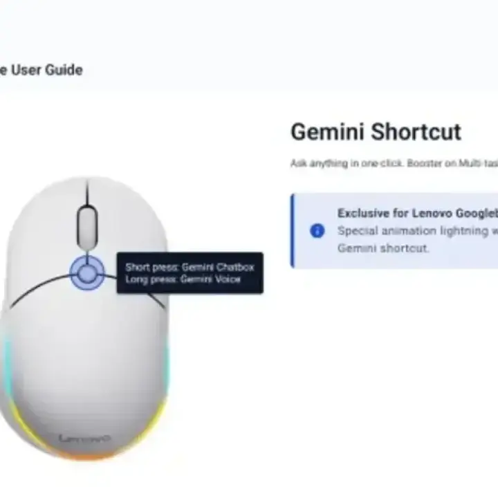 Lenovo Vantage Resmi Hadir di Google Play Store untuk Googlebook OS, Bawa Kontrol Lenovo AI Mouse