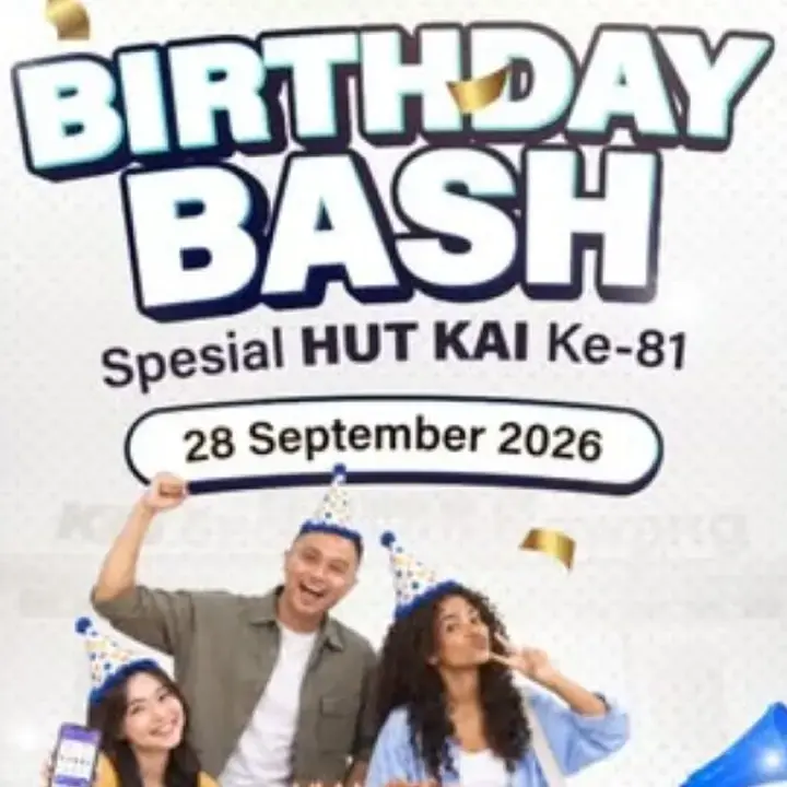 Mau Naik Kereta Lebih Hemat? Promo HUT KAI ke-81 Tawarkan Tarif 81 Persen Mulai 28 September