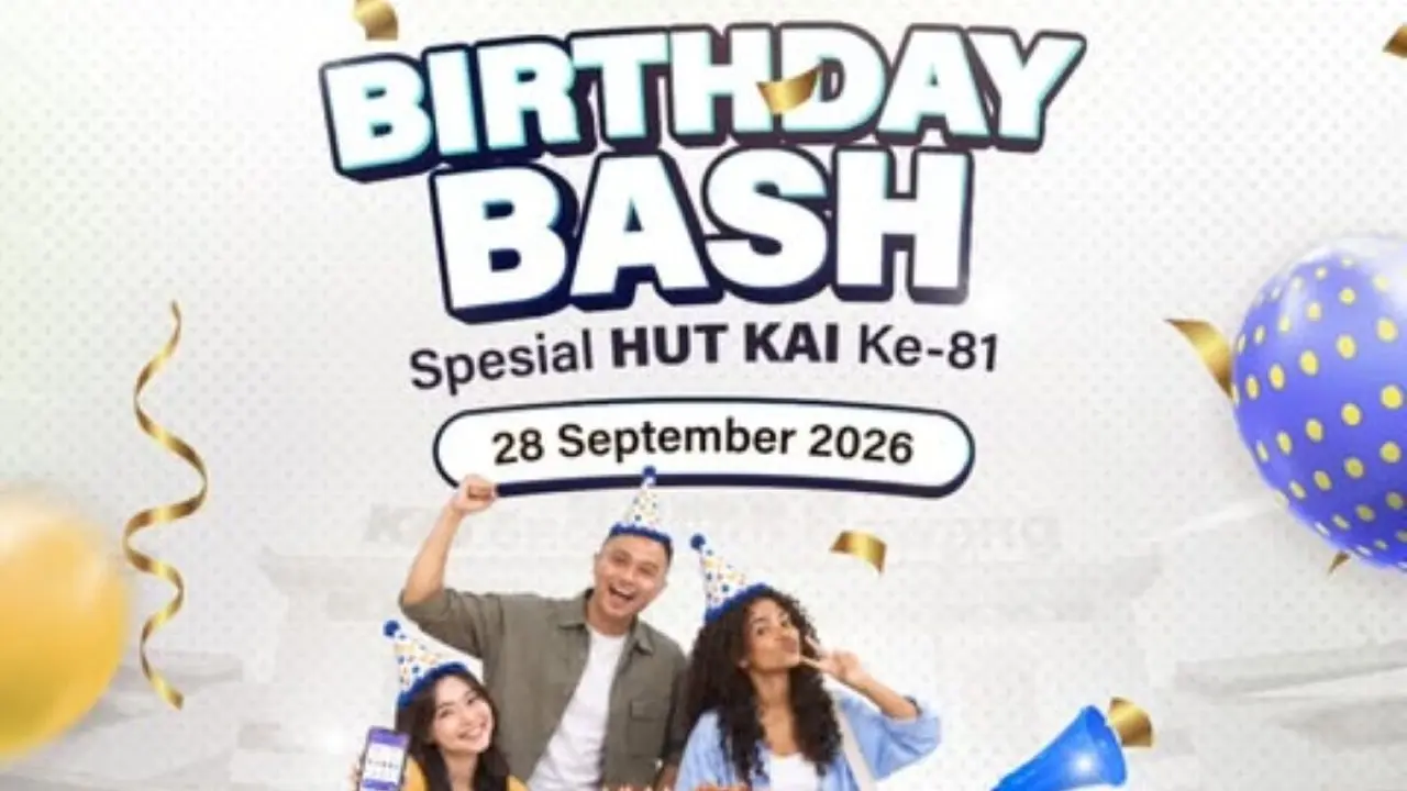 Mau Naik Kereta Lebih Hemat Promo Hut Kai Ke 81 Tawarkan Tarif 81 Persen Mulai 28 September