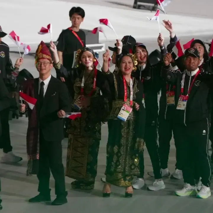 Menpora Erick Thohir Apresiasi Kontingen Indonesia Tampilkan Budaya Nusantara di Pembukaan Asian Games 2026
