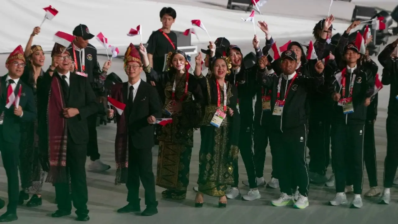 Menpora Erick Thohir Apresiasi Kontingen Indonesia Tampilkan Budaya Nusantara Di Pembukaan Asian Games 2026