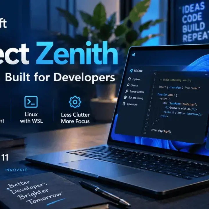 Microsoft Perkenalkan Project Zenith untuk Windows 11 Khusus Developer AI dengan Spesifikasi RAM 64 GB