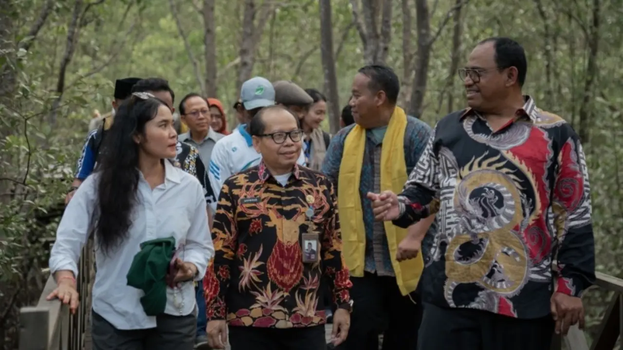 Pemkab Penajam Kembangkan Hutan Mangrove Kampung Baru Jadi Kawasan Konservasi Dan Wisata Edukasi