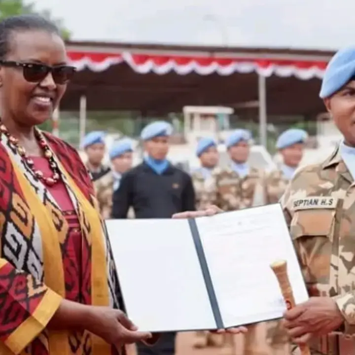 Prajurit Kontingen Garuda XXXVII-L Raih UN Medal PBB, Bawa Nama Indonesia dalam Misi Perdamaian Afrika Tengah