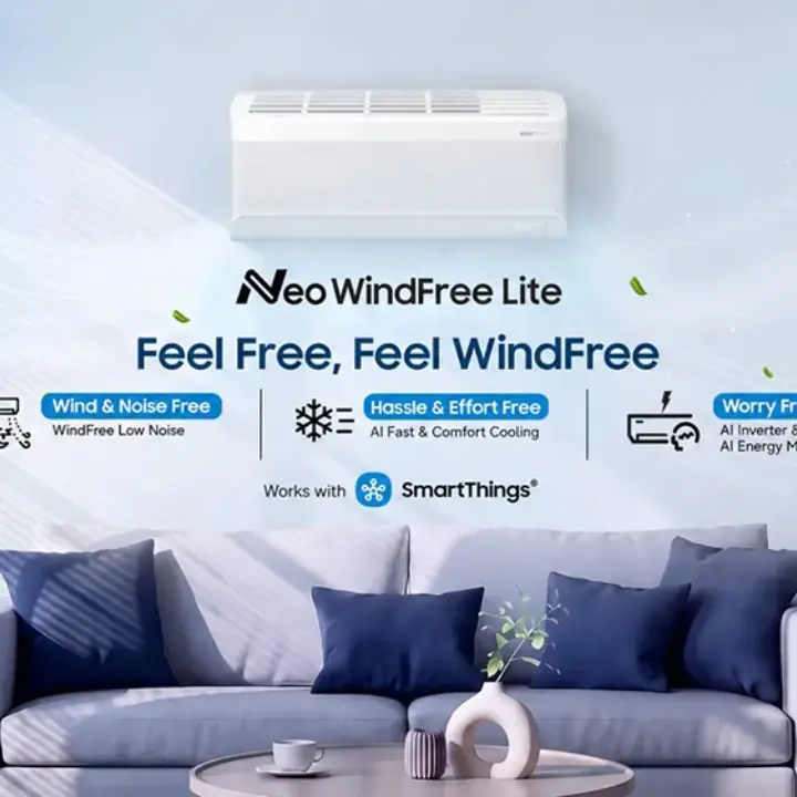 Samsung AC Neo WindFree Lite Resmi Hadir di Indonesia, Bawa AI dan Hemat Energi Hingga 52 Persen